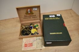 Two 1980s Range Rover Michelin tourist guides & an assorted collection of enamelled motorcycle