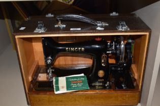 A mid-20th Century Singer 99K sewing machine