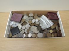 A collection of GB Coins, Copper, Brass, Cupro-Nickel, Farthing to Crown
