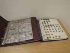 Two Coin Albums, one GB and one World, small amount of Silver seen, many coins included