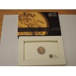 A 2011 Queen Elizabeth II Gold Half Sovereign, Royal Mint, in card box with certificate