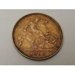 A 1906 Edward VII Gold Half Sovereign, Royal Mint