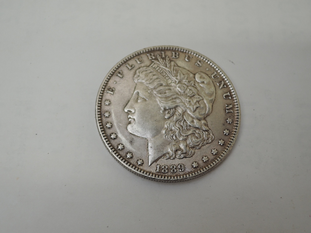 A USA 1889 Silver Morgan Dollar