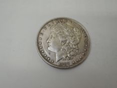 A USA 1889 Silver Morgan Dollar