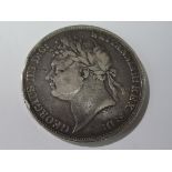 A 1821 George IV Silver Crown