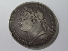 A 1821 George IV Silver Crown