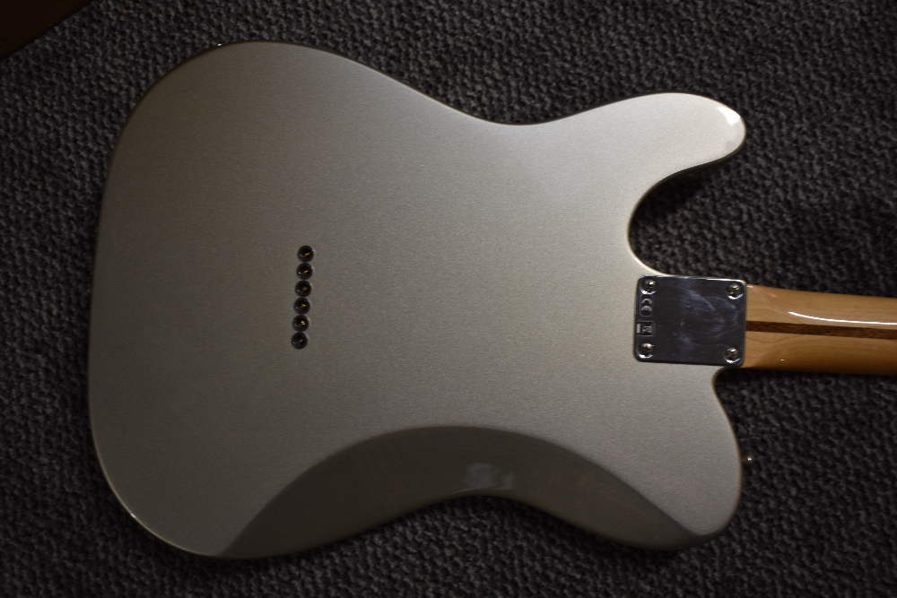 A Fender Telecaster, HH Mexican Silver metallic black top, serial number MX10081130, circa 2010, - Image 4 of 5