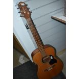 A Crafter acoustic guitar , model LITE-T/SP, serial number 06082994, believed to be August 2006