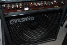 A Carlsbro rebel twin amplifier
