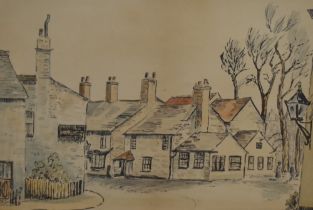 Horace Beecham (20th Century), watercolour, 'Bold Arms, Churchtown', signed and dated 1962,