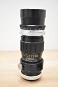 Two Sirius SR-G MC Zoom Macro lenses, a 1:4,5-5,6 80-200mm and a 1:3,5-5,3 28-200mm