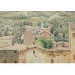 ARR DOUGLAS PERCY BLISS (1900-1984)SAN GIMIGNANO, SAN MARCO GATEwatercolourimage: 23.5 x 34cm; 9¼