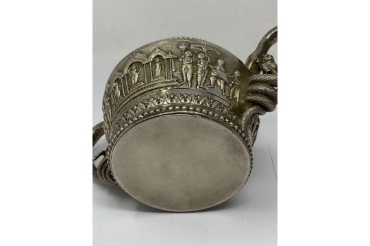 ˜A PARCEL-GILT-SILVER TEA SET, ATTRIBUTED TO P. ORR AND SONS, MADRAS (CHENNAI), INDIA, CIRCA 1905-10 - Image 7 of 18