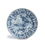 A DUTCH DELFT DISH, CIRCA 1700