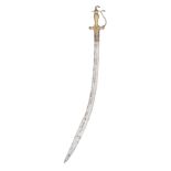 A SOUTH INDIAN SWORD (TALWAR), 18TH CENTURY, PROBABLY MYSORE, KARNATAKA