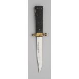 A RARE EXTENDING FIGHTING KNIFE, PRIBYL BROTHERS, MID-19TH CENTURY