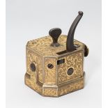 A BRASS SCARIFICATOR, LATE 18TH CENTURY