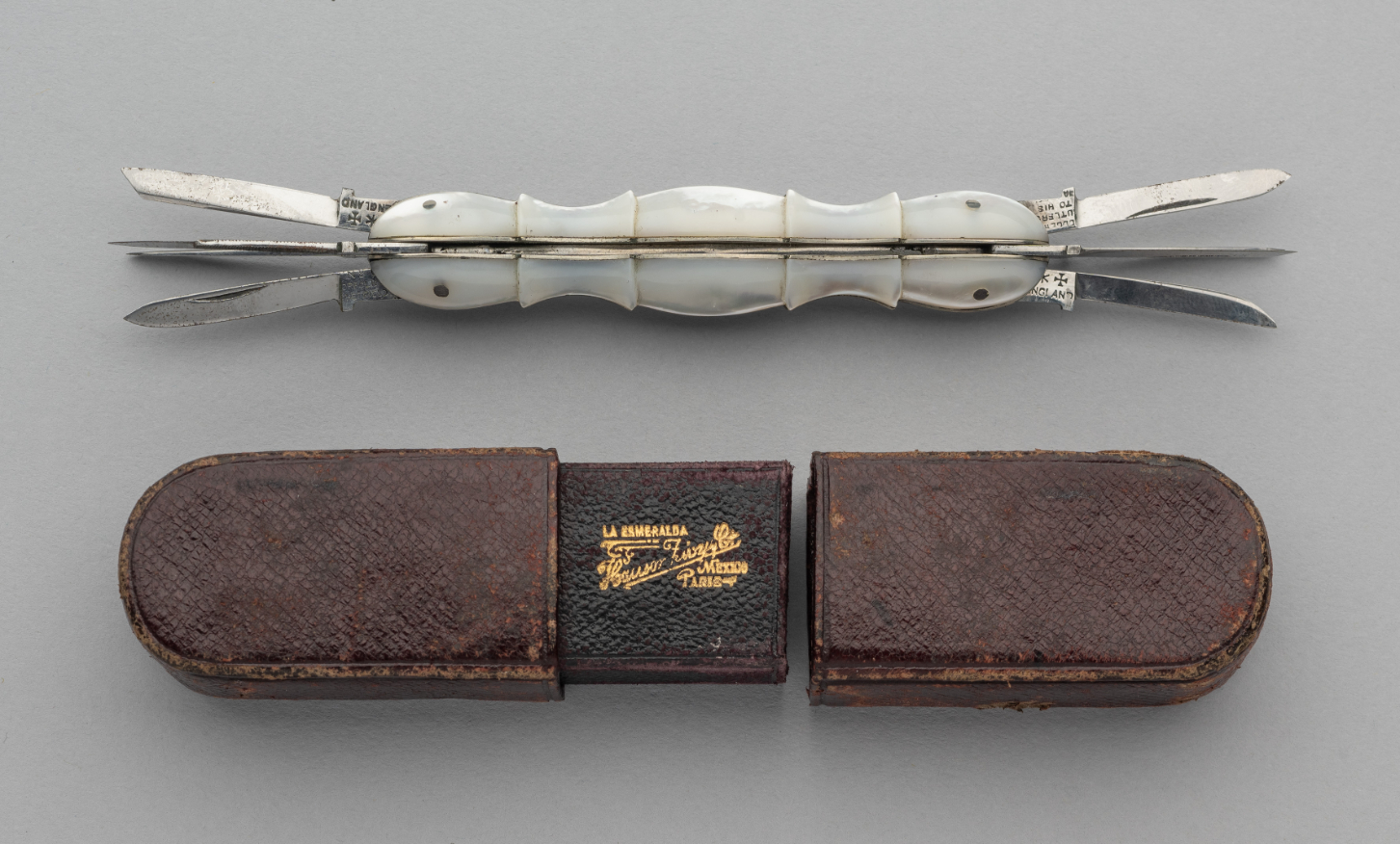 A FINE AND VERY RARE SMALL BARREL POCKET KNIFE, JOSEPH RODGERS, MAKERS TO HIS MAJESTY, NO. 6