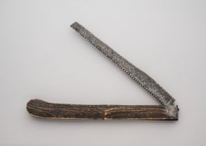 A FORESTER’S FOLDING SAW, MID-19TH CENTURY