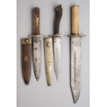 ˜ A BOWIE KNIFE FOR THE AMERICAN MARKET, TILLOTSON & CO., COLUMBIA PLACE, SHEFFIELD; A BOWIE KNIFE,
