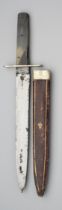 AN ‘ARKANSAS TOOTHPICK’ KNIFE, 20TH CENTURY
