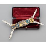 A SWEDISH POCKET KNIFE, HEDENGRAN & SONS, LATE 19TH CENTURY