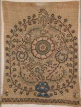 TWO ISLAMIC TEXTILE PANELS, 19TH CENTURY