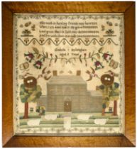 A SAMPLER, PROBABLY ENGLISH, EARLY 19TH CENTURY