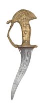 A SOUTH INDIAN DAGGER (KHANJARLI), 18TH/19TH CENTURY, POSSIBLY KERALA