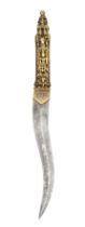 A FINE SOUTH INDIAN DAGGER (BICHWA), 17TH/18TH CENTURY, POSSIBLY BIDAR, NORTH KARNATAKA