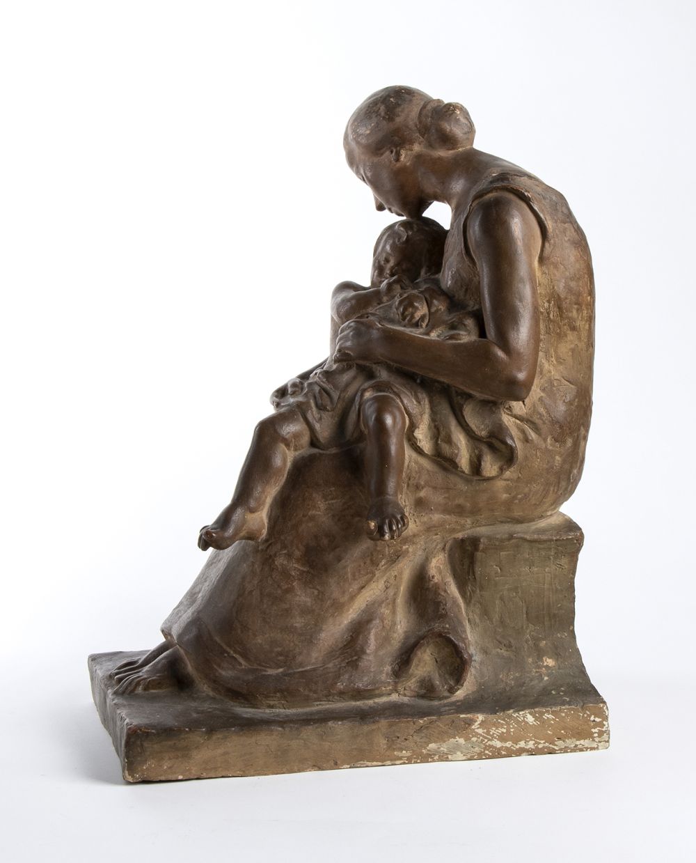 GIOVAN BATTISTA NALDINI (San Giovanni Valdarno, 1897 - Florence, 1981): Maternity - Image 2 of 5