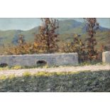 LIDIO AJMONE (Coggiola, 1884 - Andezeno, 1945): Landscape