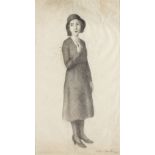 ANTONIO DONGHI (Rome, 1897 - 1963): Portrait of a lady, 1933