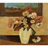 PIERETTO BIANCO (Trieste, 1875 - Bologna, 1937): Vase of flower, 1934