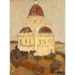 CARLO QUAGLIA (Terni, 1903 - Rome, 1970) : Temple of Santa Maria della Consolazione in Todi