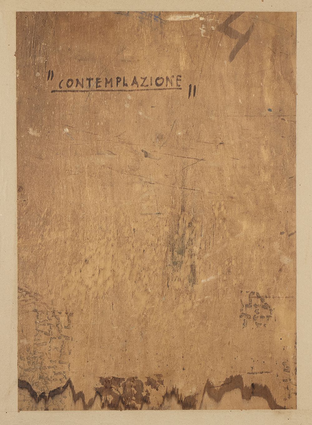 SANTO BIDOLI (1886 - 1957): Contemplazione, 1939 - Image 2 of 2