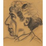 MASSIMO CAMPIGLI (Berlin, 1895 - Saint-Tropez, 1971): Portrait of Bruno Barilli, 1926