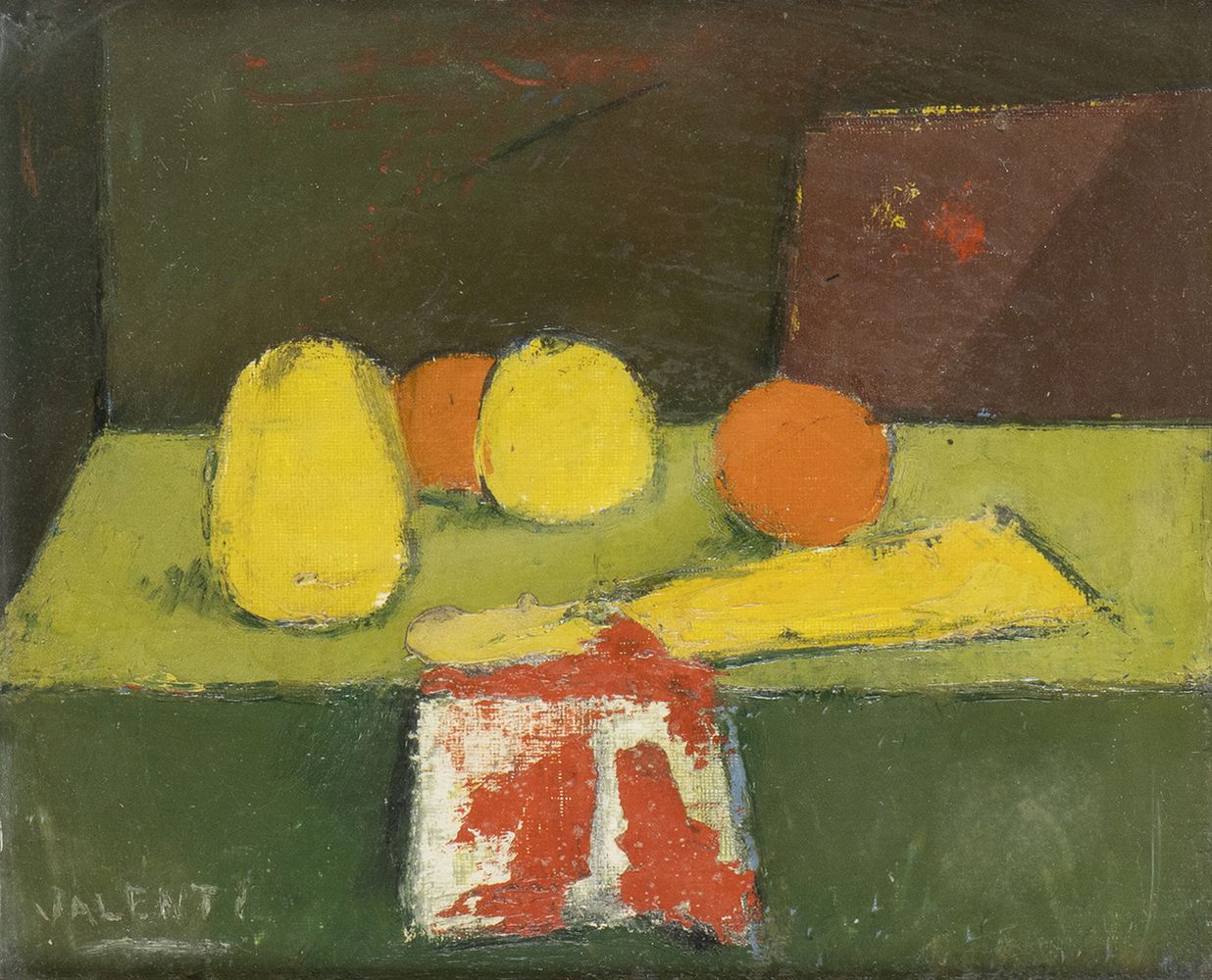 ITALO VALENTI (Milan, 1912 - Ascona, 1995): Still life