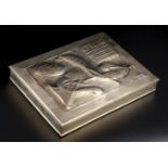 FRANCO CANNILLA (Catania, 1911 - Rome, 1984): Silver box