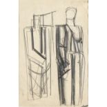 MARIO SIRONI (Sassari, 1885 - Milan, 1961): Classic Figures, 1933/35