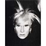 ANDY WARHOL (Pittsburgh, 1928 - New York, 1987): Self Portrait - Fright Wig, 1986