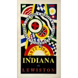 ROBERT INDIANA (New Castle, 1928 - Vinalhaven, 2018): Indiana in Lewiston - The Hartley Elegies: Ber