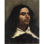ENRICO GAETA (Castellammare di Stabia, 1840 - 1887): Portrait of a young man