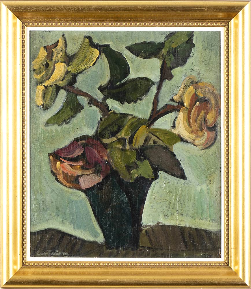 DOMENICO CANTATORE (Ruvo di Puglia, 1906 - Paris, 1998): Flowers vase - Image 2 of 3