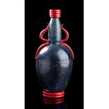 VETRERIA MASCHIO: Blown glass vase, 20s/30s