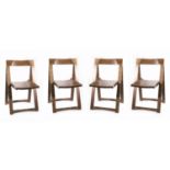 Set of 4 Trieste Folding Chair for Bazzani