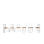 Set of 6 Baumann-style chairs