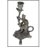 Candlestick with satyr