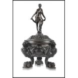 Antonio Pandiani Foundry (1838-1828) Venus Marina Inkwell