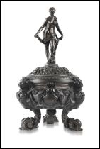 Antonio Pandiani Foundry (1838-1828) Venus Marina Inkwell